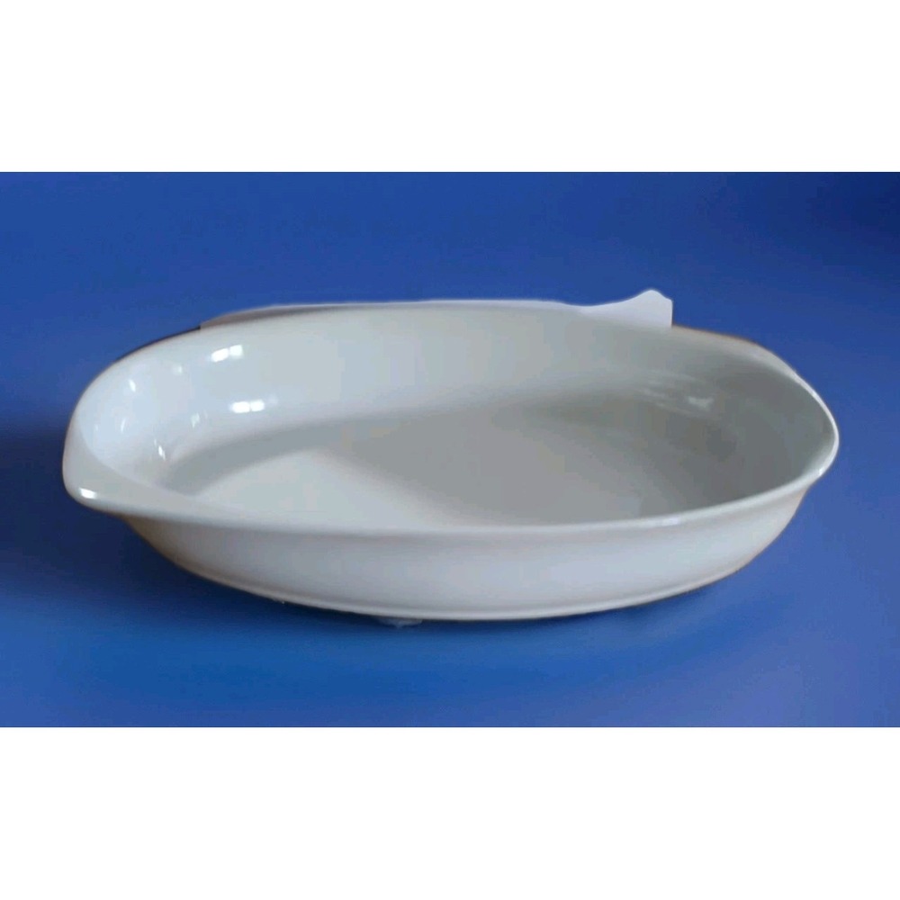 15 Inch Pozzani Cookware‎ Serving Dish White Ceramic